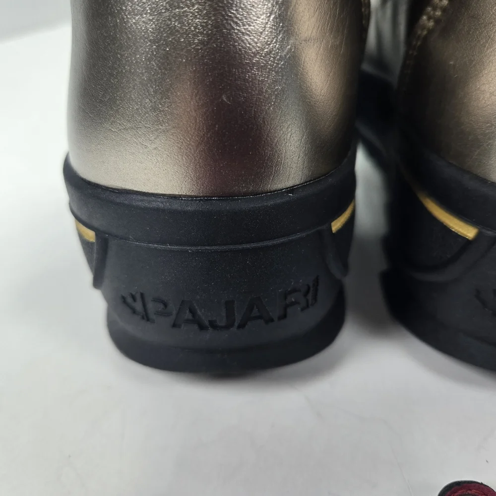 Pajar Toboggan 2.0 Gold Stellare Rain Winter Snow Boots Women's Size 9